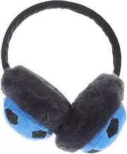 [TENDYCOCO] Children's Protective Ear Warmer Lovely Earmuff Adjustable Ear Cover Fuzzy Ear Muffs Cartoon Ear Protector Winter Warm Earmuff Cartoon Cute Ear Protection Plush Blue