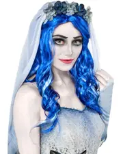 Emily Corpse Bride Costume Wig