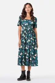 Lucy Goosey Midi Dress