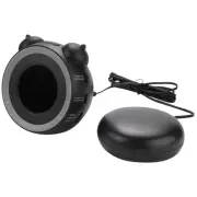 Loud Dual Alarm Clock with Bed Shaker, Vibrating Alarm Clock for Heavy6873