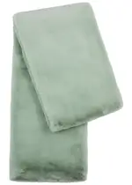 Jakke Olivia Faux fur Scarf - Mint One Size
