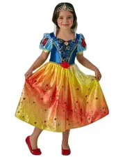 Snow White Rainbow Deluxe Costume for Kids - Disney Snow White
