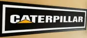 CATERPILLAR RUBBER BACKED BAR MAT RUNNER PERFECT FOR BAR MAN CAVE