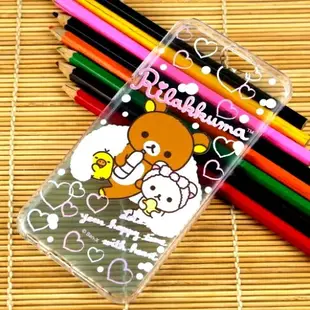 Rilakkuma 拉拉熊 HTC One A9 彩繪漸層保護軟套