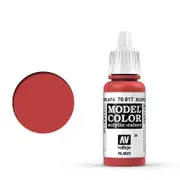 Vallejo Model Colour #037 Scarlet 17 ml Acrylic Paint