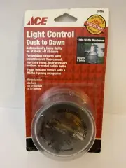 Light Control Dusk to Dawn 1000 watts Max Outdoor Lights ACE Light Control