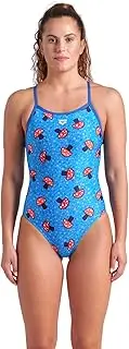 [arena] Women's Performance Funny Prints Collection Mushrooms Lightdrop Back Swimsuit