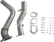 Car tail throat cover For SUBARU For Impreza WRX EJ205 EJ225 STi EJ257 2.0T 2.5T 2002-2007 Sports Dual Tail Throat Cover, Personalized Shape, Fits The Exhaust Pipe, Decoration And Protection Two-in-on
