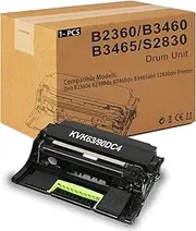 B2360 Imaging Unit Remanufactured 331-9811 331-9810 KVK63 High Yield Imaging Unit Drum Unit Compatible for Dell B2360d B2360dn B3460dn B3465dnf S2830dn Printer (60,000 Pages)
