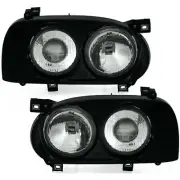 ✅ Dual Round Headlight Set Golf Mk3 FREE SHIPPING ✅ (for: Volkswagen)