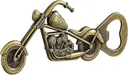 EFGTEK Bronzed Unique Motorcycle Beer Bottle Opener for Dad,Husband,Grandpa and Boyfriend,Presents for Birthday,Father's Day,Loliday and Christmas