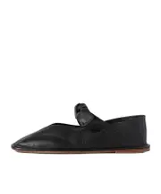 Hereu Llasada Square-Toe Ballet Flats 35 black