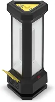 Koda LED Tower Work Light with Power and USB, 9000 Lumens 360° Illumination