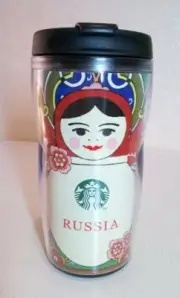 Starbucks Tumbler Matryoshka Russian Nesting Doll Russia 12oz 355ml USA Seller