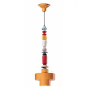 Lariat Pendant H.91, Yellow