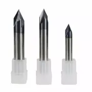 CNC Carbide Chamfering End Milling Cutter 60 Degrees 3Flute Deburring Router Bit