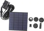1.2w Solar Fountain Pump No Extra Power Needed Energy-saving Bird Bath Garden Water Feature