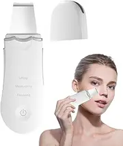 Facial Spatula | Skin Scrubber Rechargeable Tool | Stain Remover Lifting Massager, Ultrasonic Machine for Home, Travel, Dormitory