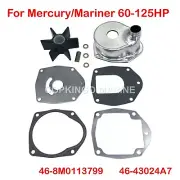 Water Pump Impeller Repair Kit for Mercury Outboard Engine 60-125HP 46-8M0113799