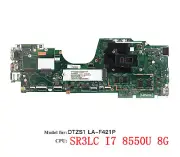 02DA008 For Lenovo ThinkPad X380 Yoga Motherboard LA-F421P i7-8550U UMA 8GB