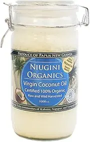 Niugini Organics Organic Virgin Coconut Oil, 1 l, Virgin Coconut