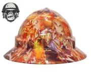 Custom Hydrographic Safety Hard Hat RENGOKU PRO CHOICE WIDE BRIM