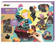 Avenir - Scratch Art joint Puppets - Fairies in the Garden!