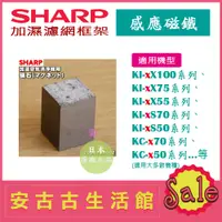 在飛比找蝦皮購物優惠-(現貨！)日本 夏普 SHARP【感應磁鐵】加濕濾網框架組 