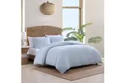 Tommy Bahama Basket Weave Quilt Cover Set-Blue