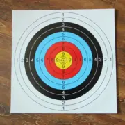10pcs 60*60CM Archery Target Paper Face Arrow Bow Outdoor Practice Training