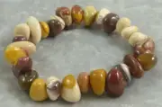 Mookaite Large Polished Chip Bead Bracelet