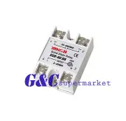 10PCS SSR-25DA 24V-380V 25A 250V Solid State Relay Module 3-32V DC To AC New