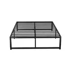 Artiss Bed Frame Metal Platform Double Size Base Mattress Black Tino steel Doubl