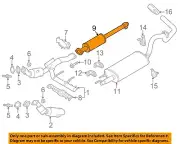 FORD OEM 17-20 F-150 Exhaust System Exhaust Components-Front Pipe HL3Z5A212F (for: Ford)