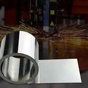 HCZION 1M Stainless Steel Foil Strip 304 Stainless Steel Flashing Roll Brushed Stainless Steel for Backsplash/Flashing/Craft Crafting (Size : 0.2x40x1000mm)