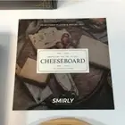 Smirly Brown Bamboo Wood Round Charcuterie Cheese Board And Knife Set