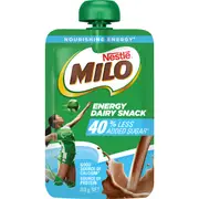 Nestle Milo Energy Dairy Snack 40% Less Added Sugar 150g