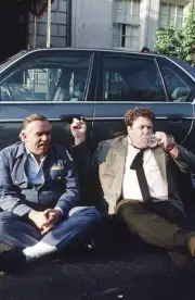 John Ratzenberger as Cliff Clavin George Wendt as Norm Peterson Old TV Photo 3