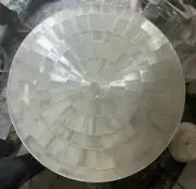 36" x 36" Selenite Coffee Table Top ,Selenite GemStones Round Table Top