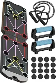 Pushup Board | Muscle Training Board Folding,Multifunctional Pushup Handles for Floor, Professional Muscle Strength Training Equipment