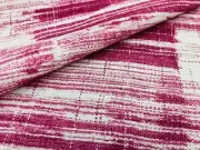 Anna French Modern Brushstroke Print Fabric- Shadows / Fuchsia 2.10 yds AF9837