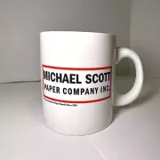 The Office Michael Scott Paper Company 16 Oz. White Ceramic Mug