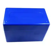 Blue Storage Box for 10 Individual Certified Coins Fits NGC / PCGS
