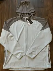 NWT Mizzen+Main HydraShift Jacket Packable Mens Size XL Light Blue Gray $148