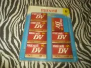 7 Maxell Mini DV Cassette 60 Min Sealed - NEW