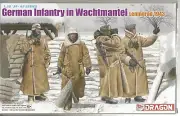 Dragon WWII German Infantry in Wachtmantel, Leningrad 1943, Figures in 1/35 6518