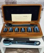 Craftsman Limited Edition Titanium Blue Socket & Ratchet With Rare Bottle Opener