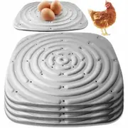 4pcsWashable Chicken Nesting Pad Nesting Box Liners Soft Chicken Box Nest Mat Reusable Chicken Bedding Portable Chicken Coop Accessories
