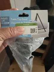 Easel with adjustable tray smooth finish NEW 22" Easy Folding Table Top Hardwood