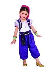 Nickelodeon Girls Shimmer and Shine Complete Halloween Costume Toddler (2T-3T)